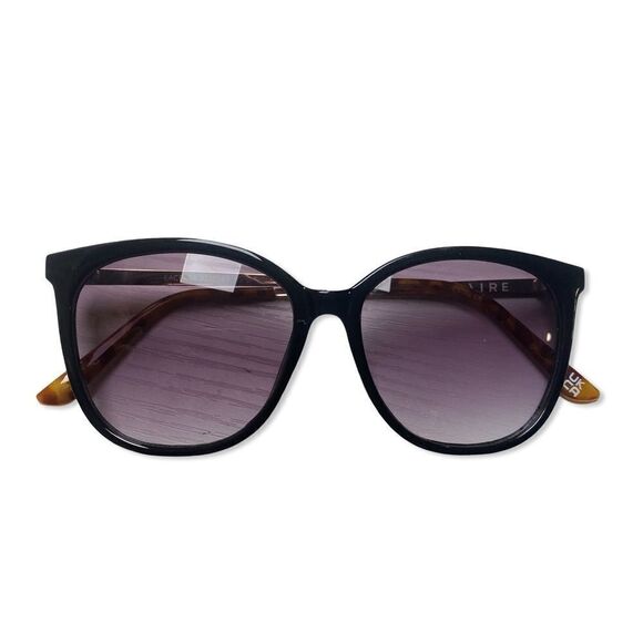 Aire Revolve Lacerta Sunglasses black square frame polarized oversized - Picture 4 of 9